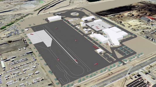 Phoenix Fire Training Academy Masterplan + EVOC - 
