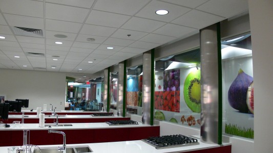 ASU NHI 3D computer rendering. acadmeic buildings. sustainable and contemporary designs. Integration into community. LEA Architects, architecture firm in Phoenix AZ