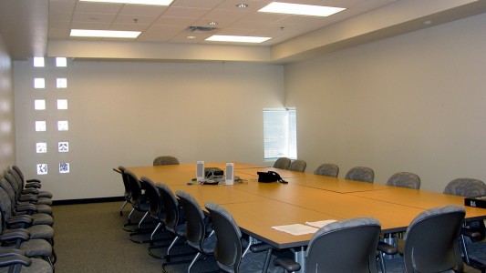 Interior conference room design for military building purposes. green and contemporary. military works. serving national country. Phoenix architects, LEA