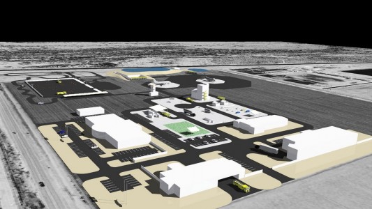 goodyear fire training facility. fire safety and public health. sustainable and modern structures. lea architects, phoenix, az architecture. public works. 